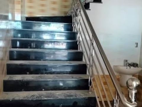 Lắp đặt trọn bộ lan can, cầu thang inox tại Long Khánh